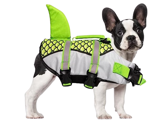 Shark Fin Reflective Canine Life Jacket