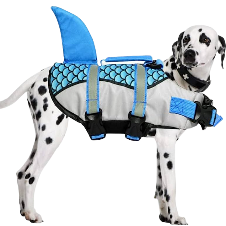 Shark Fin Reflective Canine Life Jacket