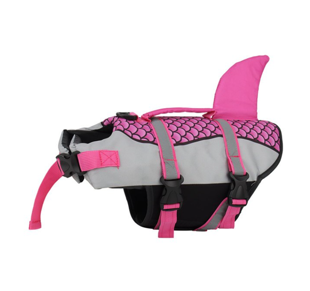 Shark Fin Reflective Canine Life Jacket