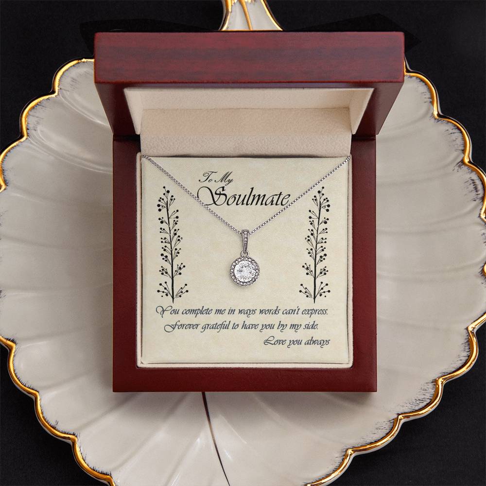 Dazzling Eternal Hope Necklace: Embrace Hope and Radiance - Soulmate