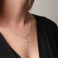 Personalized Vertical Name Necklace NMC
