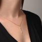 Personalized Vertical Name Necklace NMC