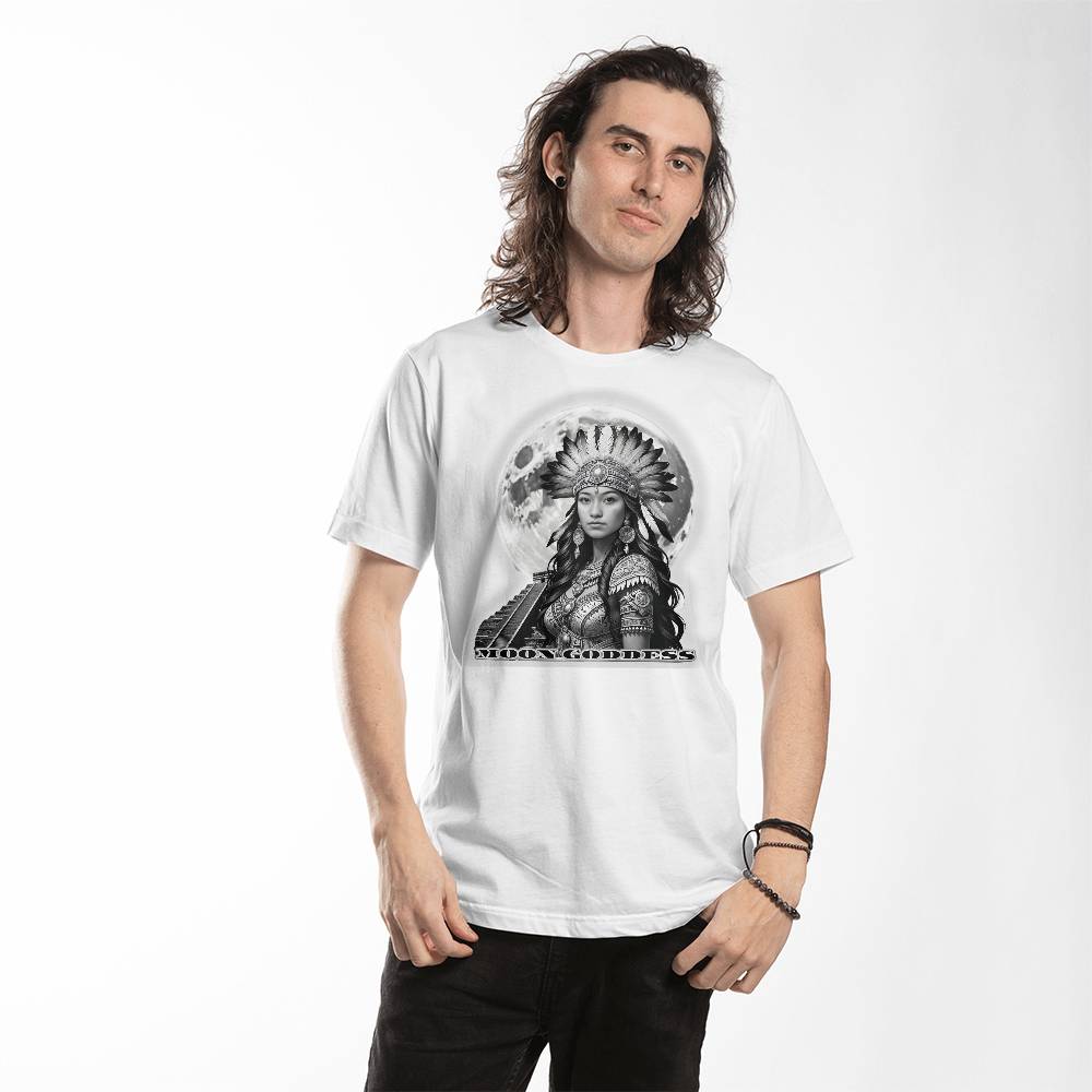 Unisex Contemporary Mythical Moon Goddess  T-Shirt