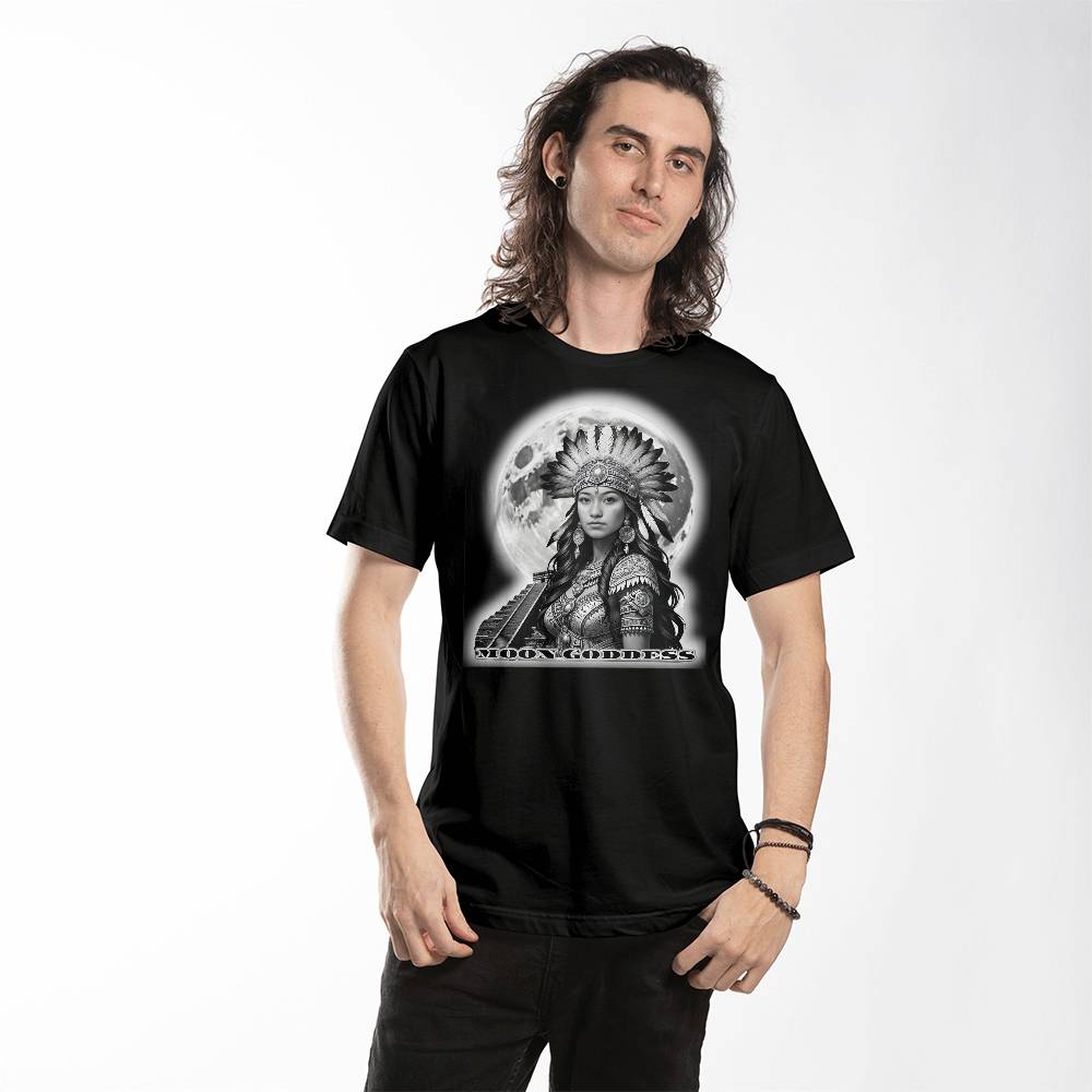 Unisex Contemporary Mythical Moon Goddess  T-Shirt