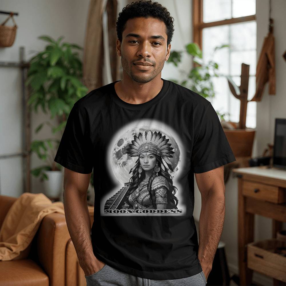 Unisex Contemporary Mythical Moon Goddess  T-Shirt