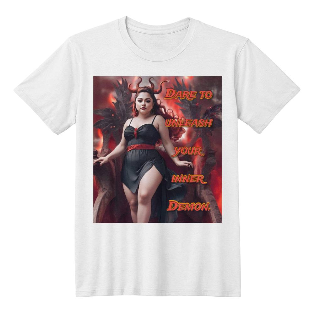 Unleash Inner Curvy Demon T-Shirt